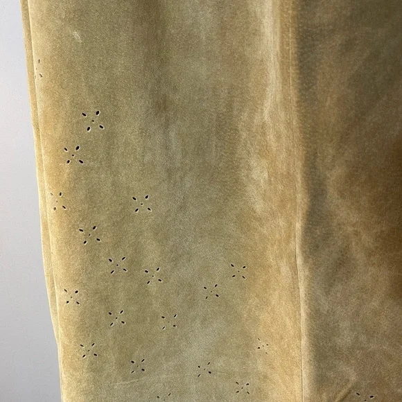 Vintage Marsh Landing 90’s Suede Jacket and Skirt Set - Picture 6 of 11